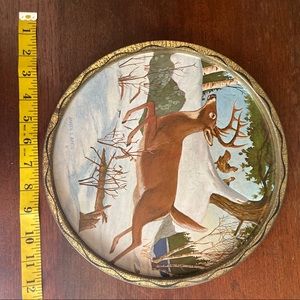 vintage Wall Art - Vintage Deer Pheasant Cabin Rustic Serving Tray vintage Wall Art - Vintage Deer Pheasant Cabin Rustic Serving Tray